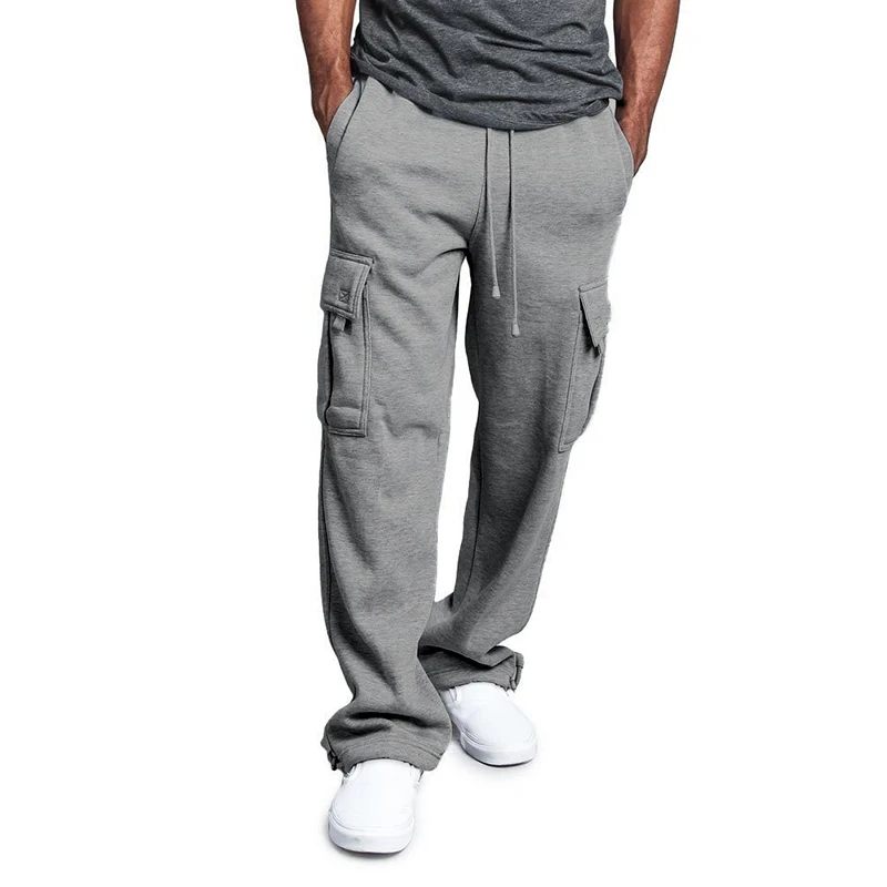 Mens Joggers Fitness Sweatpants Running Elastic Training Jogging Trousers Hip Ho